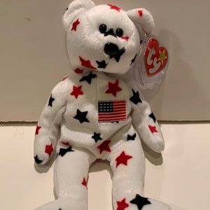 VINTAGE 1997 ORIGINAL TY “GLORY” BEANIE BABY.